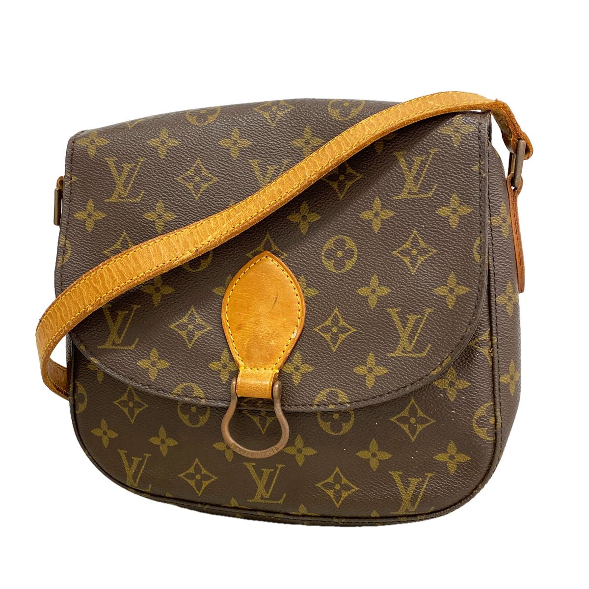 Louis Vuitton Shoulder Bag Monogram Saint-cloud GM Brown