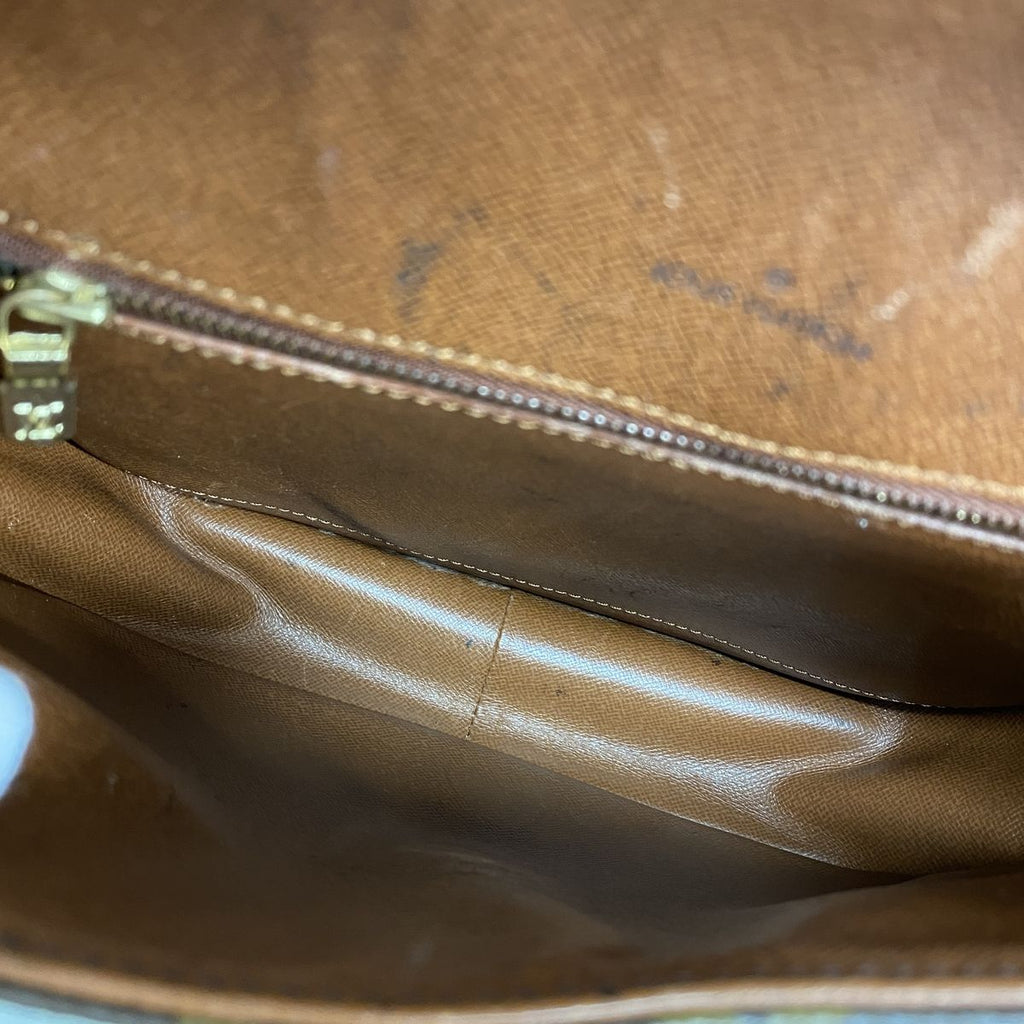Louis Vuitton Shoulder Bag Monogram Saint-cloud GM Brown — view 4