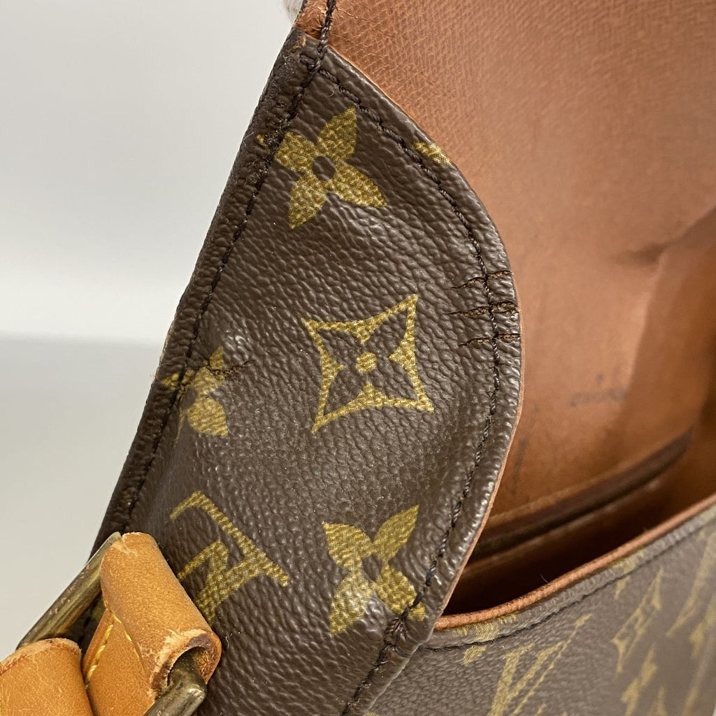 Louis Vuitton Shoulder Bag Monogram Saint-cloud GM Brown — view 7