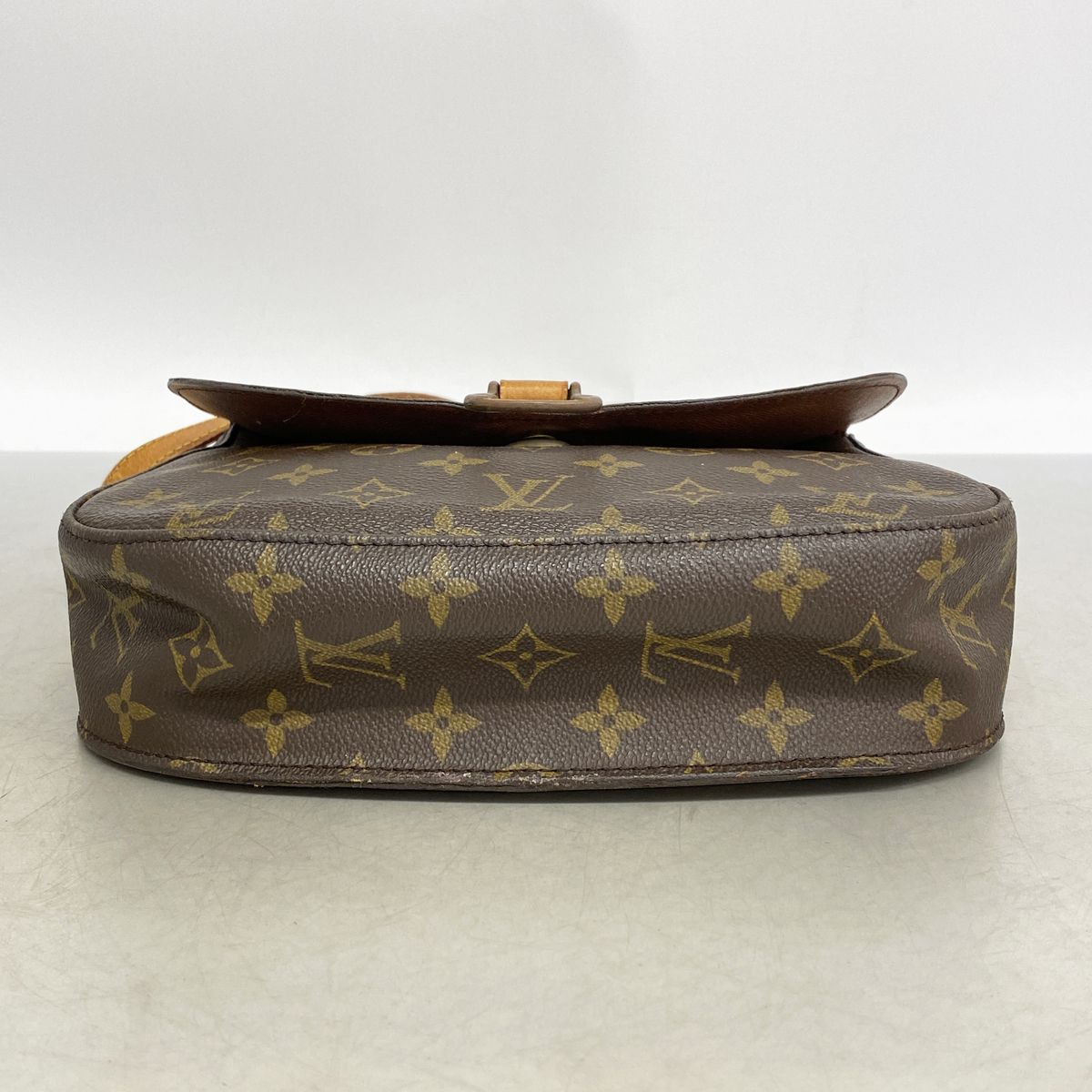 Louis Vuitton Shoulder Bag Monogram Saint-cloud GM Brown — view 3