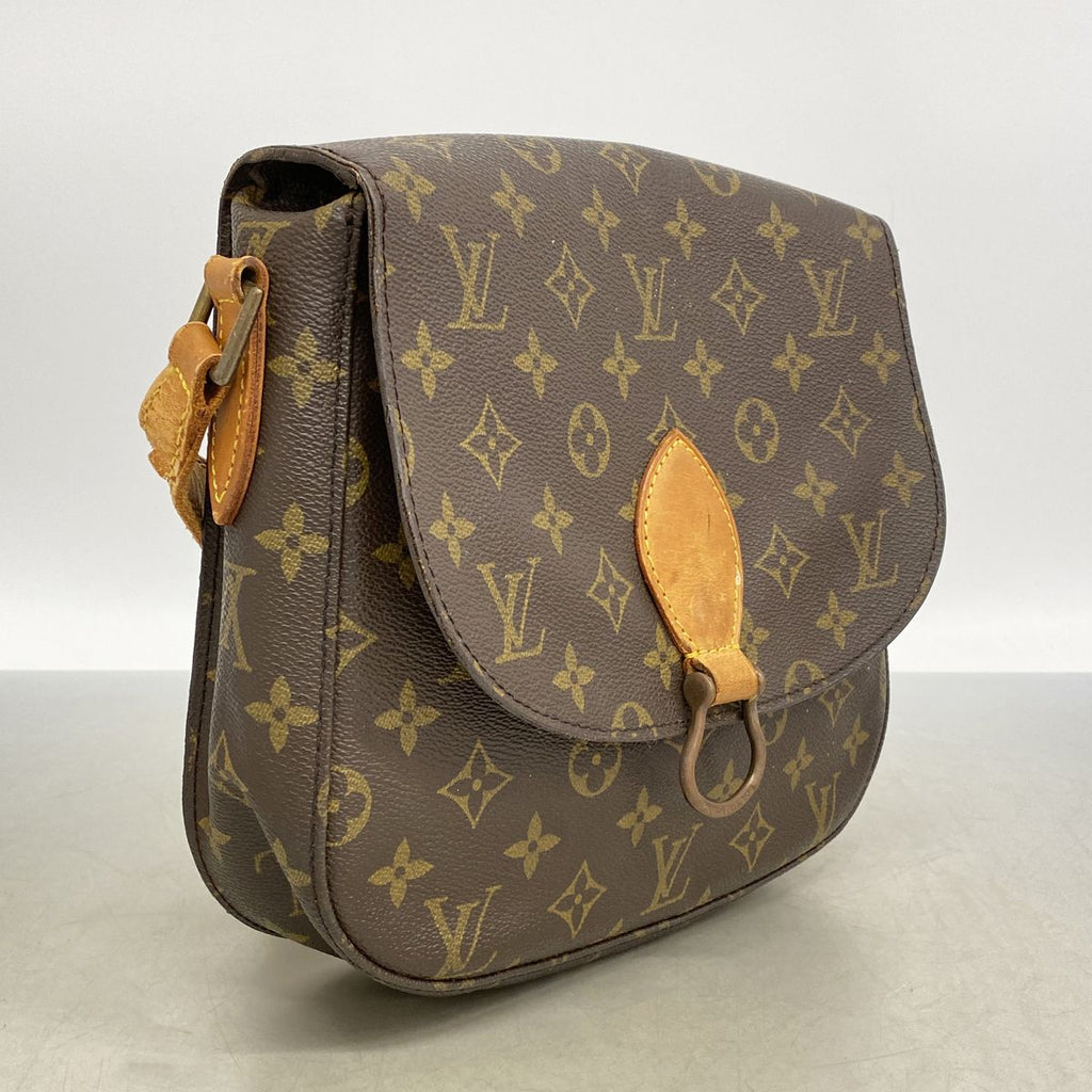 Louis Vuitton Shoulder Bag Monogram Saint-cloud GM Brown — view 2