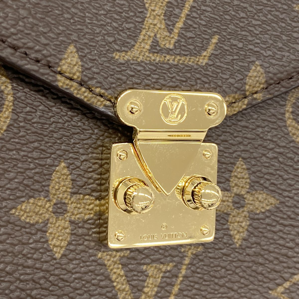 Louis Vuitton Shoulder Bag Monogram Phone Pouch Metis Brown — view 6