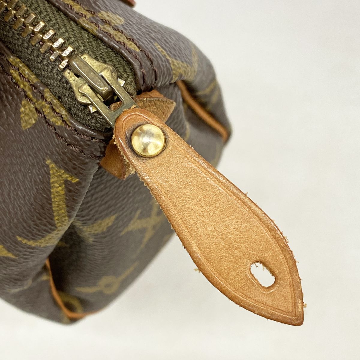 Louis Vuitton Handbag Monogram Mini Speedy Brown — view 7