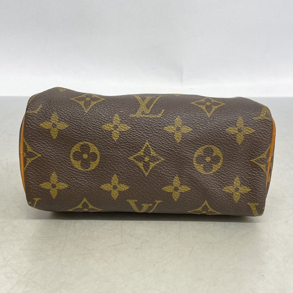 Louis Vuitton Handbag Monogram Mini Speedy Brown — view 3