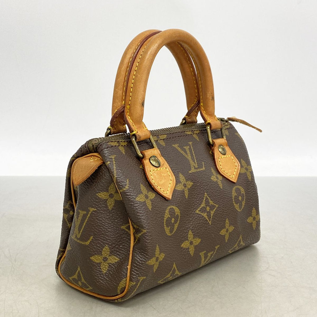 Louis Vuitton Handbag Monogram Mini Speedy Brown — view 2