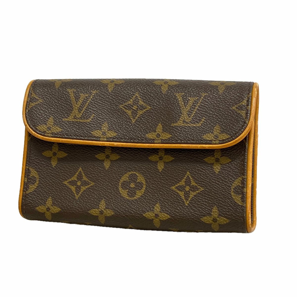 Louis Vuitton Waist Bag Monogram Pochette Florentine Brown