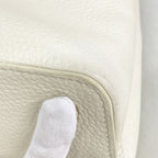 Louis Vuitton Handbag Taurillon Capucines PM White — view 6