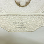 Louis Vuitton Handbag Taurillon Capucines PM White — view 5