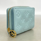 Louis Vuitton Wallet Monogram Embossed Portefeuille Lou Blue — view 2