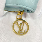 Louis Vuitton Wallet Monogram Embossed Portefeuille Lou Blue — view 7