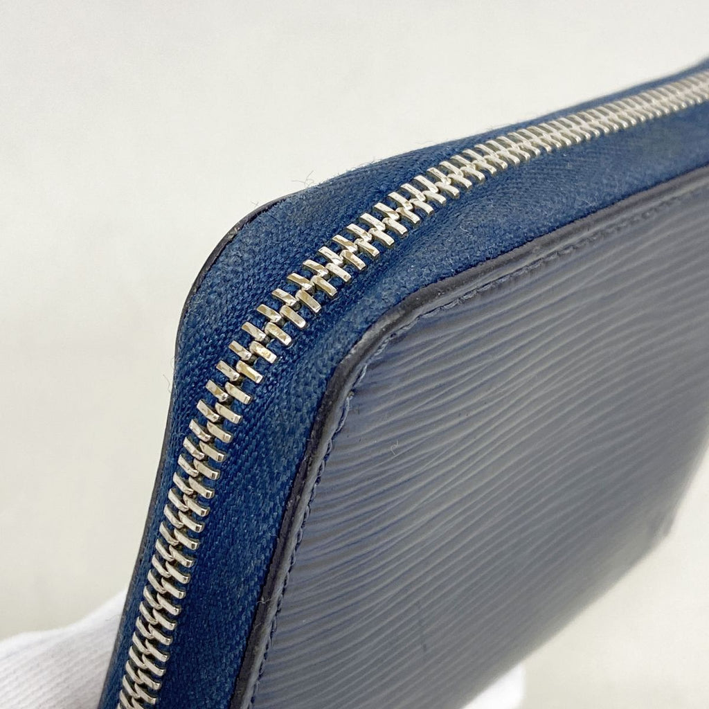 Louis Vuitton Coin Purse Epi Zippy Saphir — view 7