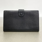 Chanel Wallet Caviar Leather Black Gold — view 8