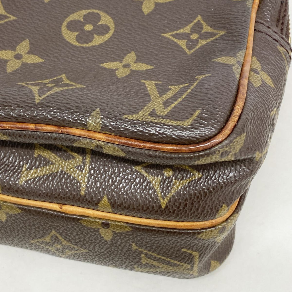 Louis Vuitton Shoulder Bag Monogram Mini Amazon Brown — view 6