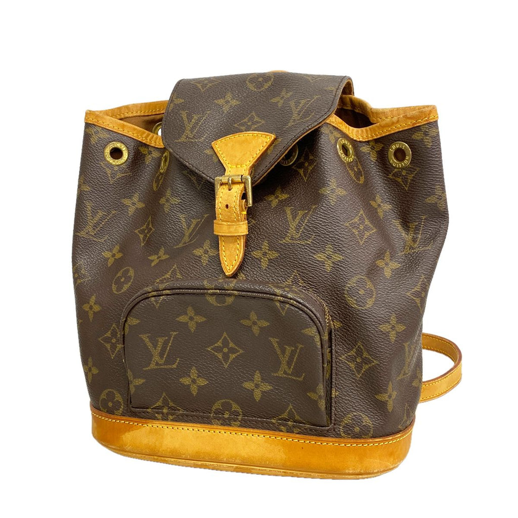 Louis Vuitton Backpack Monogram Mini Montsouris Brown