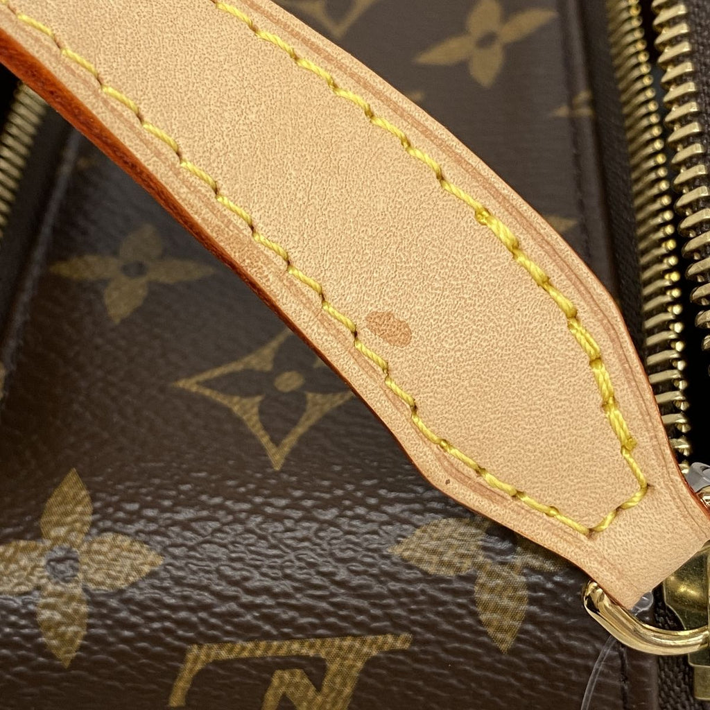 Louis Vuitton Clutch Monogram Dopp Kit Brown — view 6