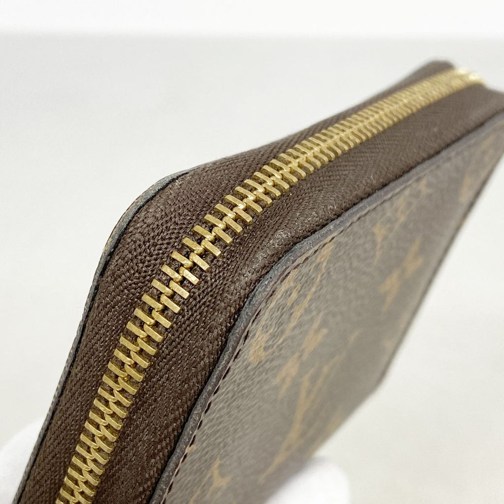 Louis Vuitton Coin Purse Monogram Zippy Brown — view 6