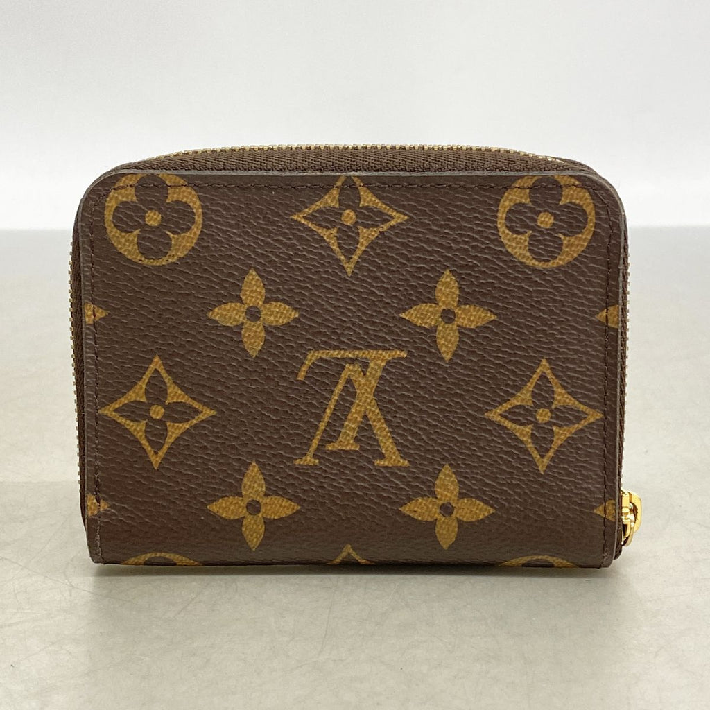 Louis Vuitton Coin Purse Monogram Zippy Brown — view 8