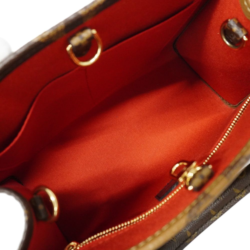 Louis Vuitton Handbag Monogram Giant Reverse on the Go PM Brown 2-Way Bag — view 4