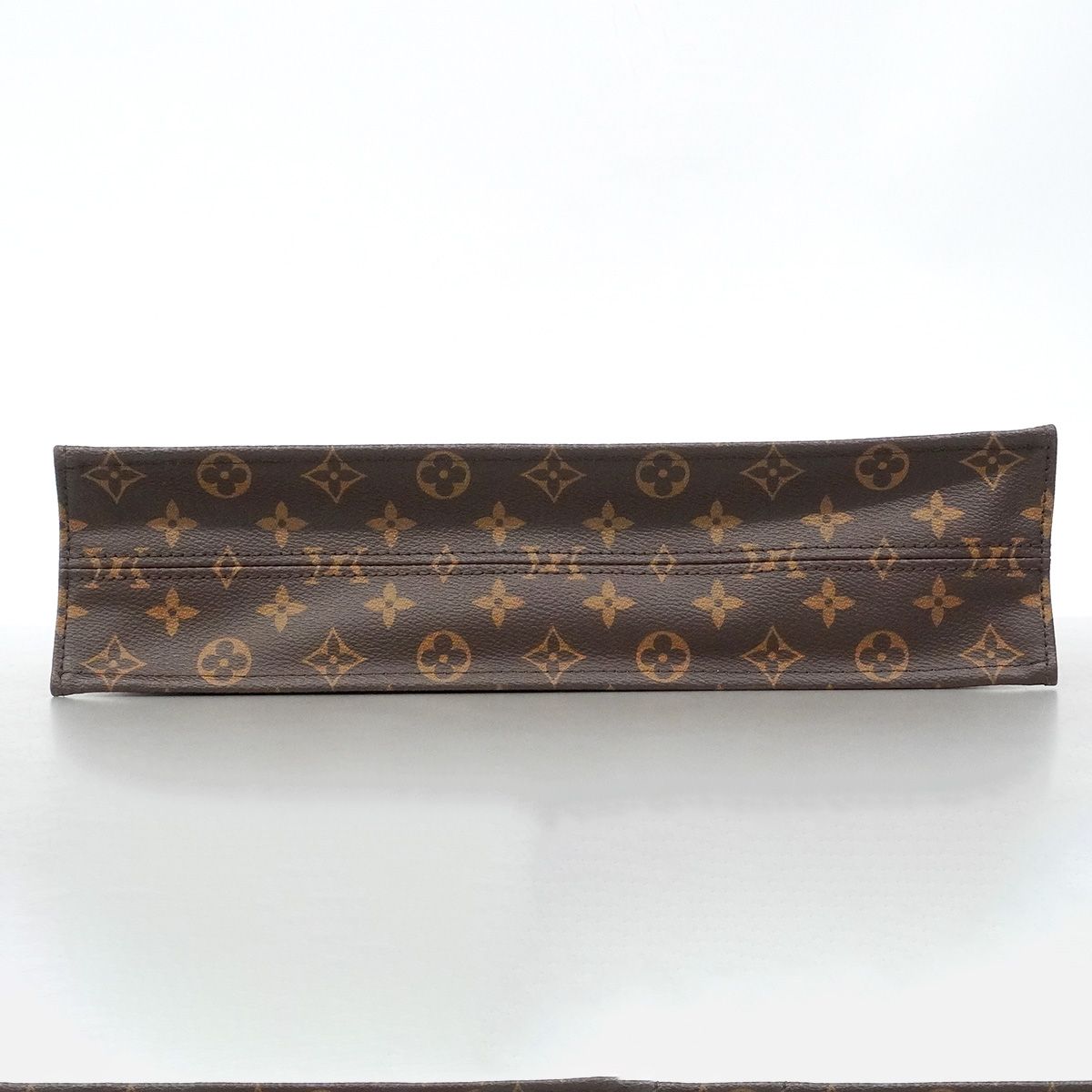 Louis Vuitton Tote Monogram Sac Plat Brown — view 3