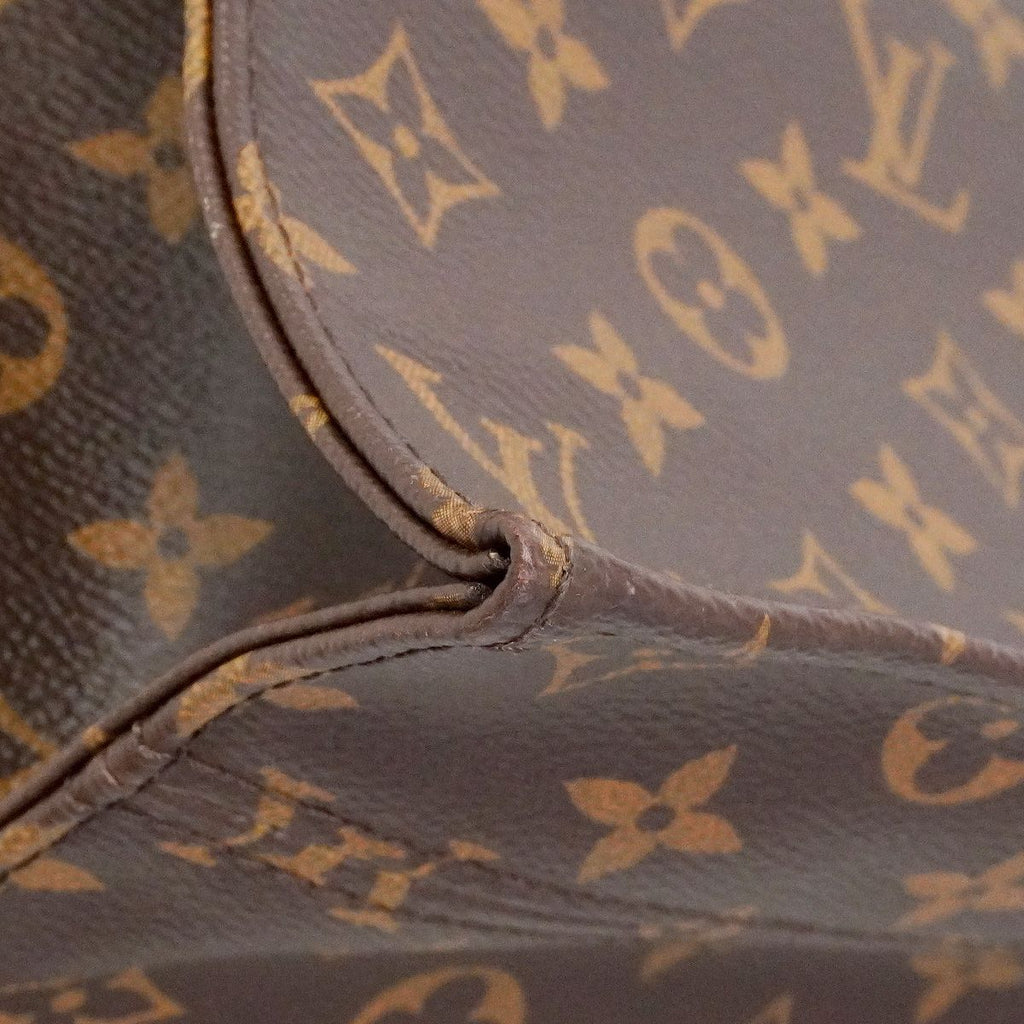 Louis Vuitton Tote Monogram Sac Plat Brown — view 6