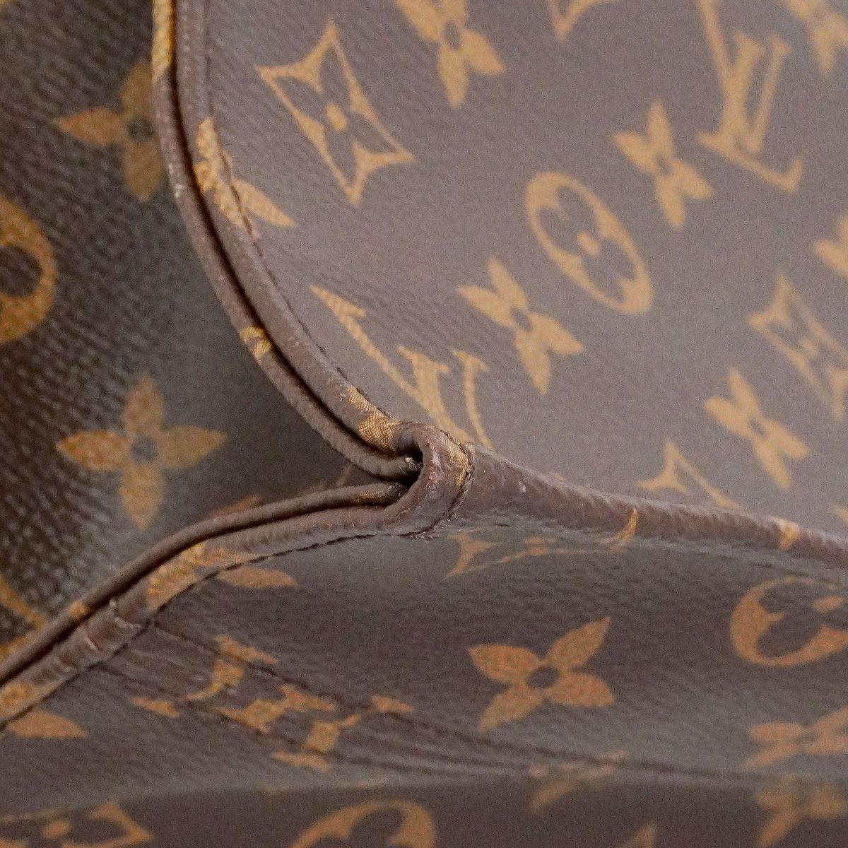 Louis Vuitton Tote Monogram Sac Plat Brown — view 6