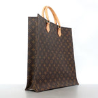 Louis Vuitton Tote Monogram Sac Plat Brown — view 2