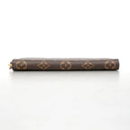 Louis Vuitton Wallet Monogram Portefeuille Clemence Fuchsia — view 3