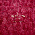 Louis Vuitton Wallet Monogram Portefeuille Clemence Fuchsia — view 5