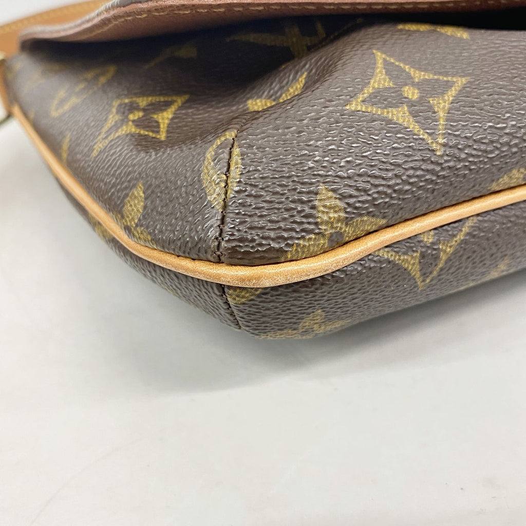Louis Vuitton Shoulder Bag Monogram Musette Tango Short Strap Brown — view 6