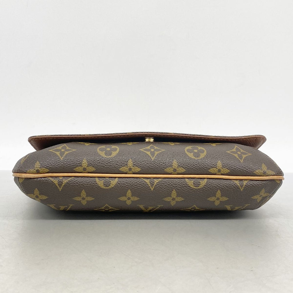 Louis Vuitton Shoulder Bag Monogram Musette Tango Short Strap Brown — view 3
