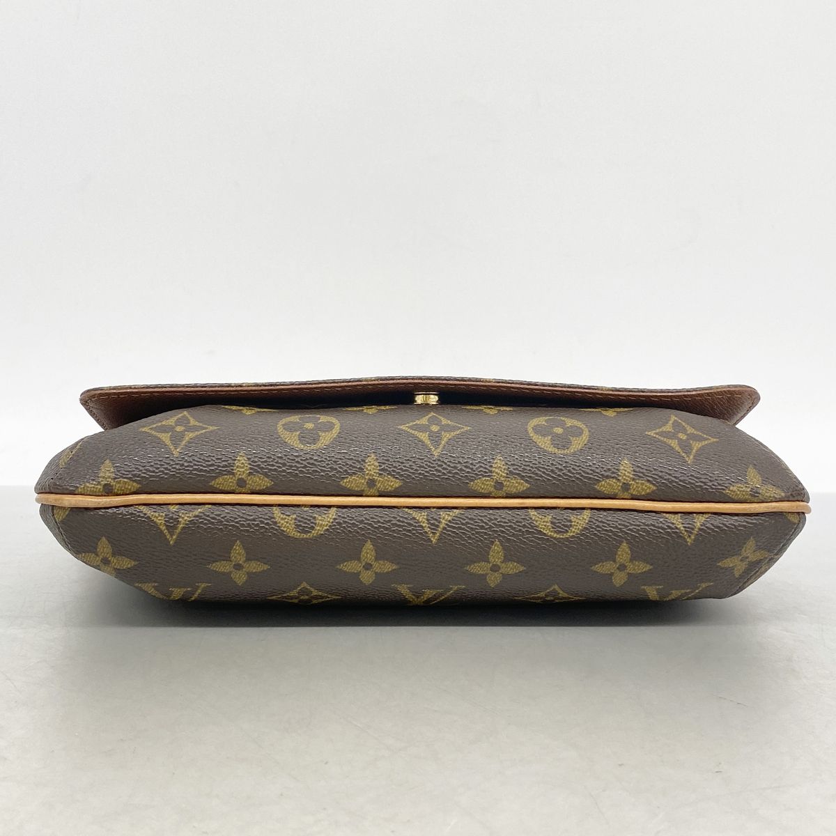 Louis Vuitton Shoulder Bag Monogram Musette Tango Short Strap Brown — view 3