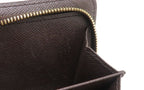 Louis Vuitton Compact Zip Damier Bifold Wallet Canvas Brown — view 7