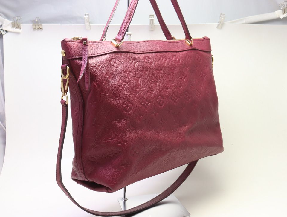 Louis Vuitton Monogram Empreinte Bastille MM 2-Way Handbag — view 4