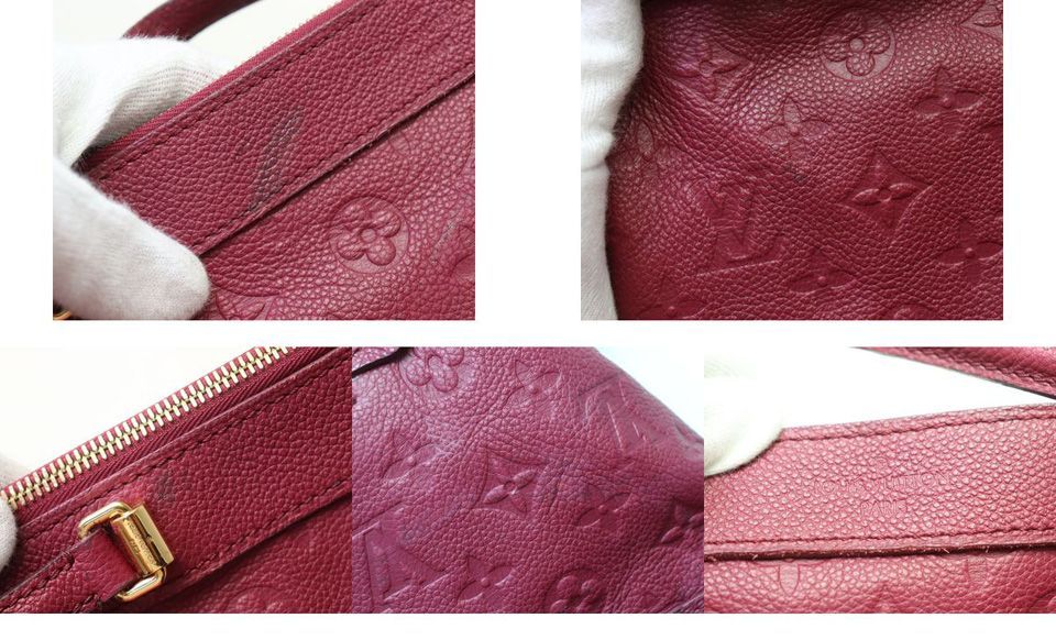 Louis Vuitton Monogram Empreinte Bastille MM 2-Way Handbag — view 8