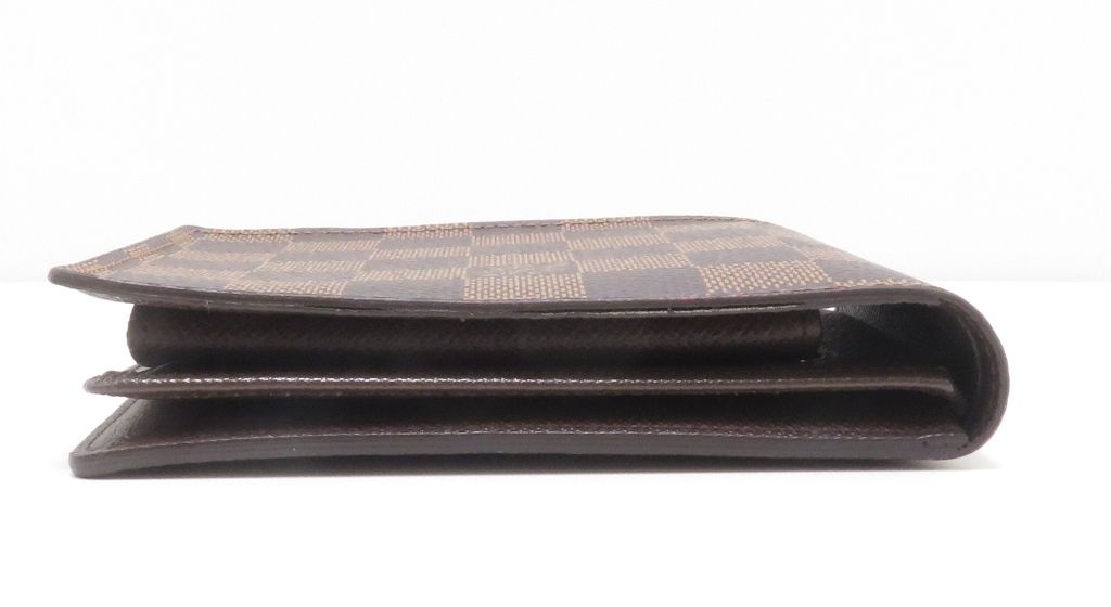 Louis Vuitton Portefeuille Florin Damier Bifold Wallet Canvas Brown — view 4