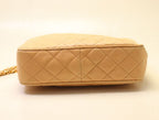 Chanel Quilted Lambskin Chain Shoulder Bag — view 3