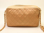 Chanel Quilted Lambskin Chain Shoulder Bag — view 2