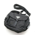 Prada Shoulder Bag Nylon Triangle Logo