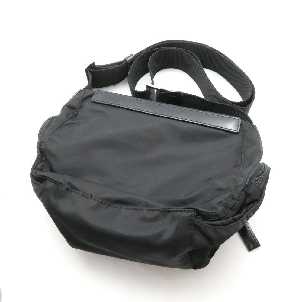 Prada Shoulder Bag Nylon Triangle Logo — view 2