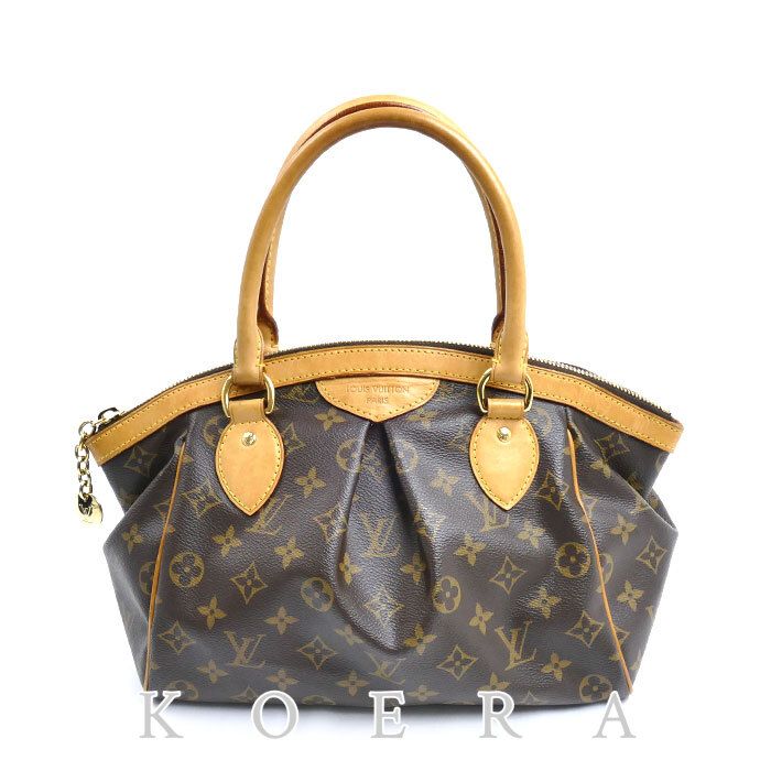 Louis Vuitton Tivoli PM Handbag Monogram Brown