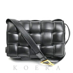 Bottega Veneta Padette Cassette Shoulder Bag Black