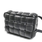 Bottega Veneta Padette Cassette Shoulder Bag Black — view 2
