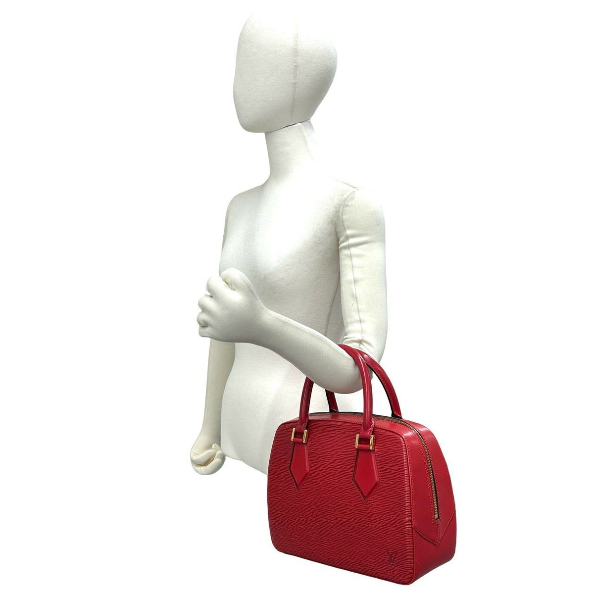 Louis Vuitton Vintage Sablon Epi Leather Mini Boston Bag Castilian — view 2