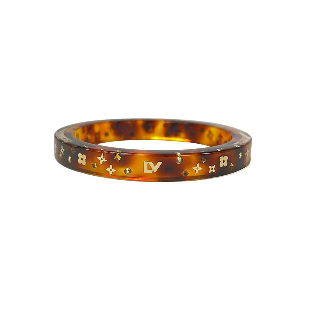 Louis Vuitton Bangle Bracelet Inclusion Brown