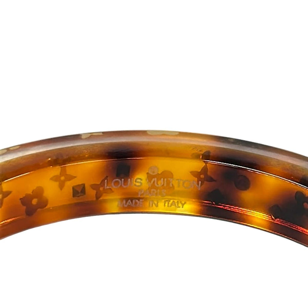 Louis Vuitton Bangle Bracelet Inclusion Brown — view 4