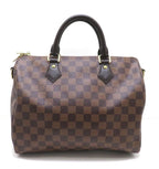 Louis Vuitton Speedy Bandouliere 30 Damier Handbag Canvas