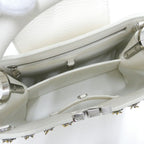 Louis Vuitton Capucines PM Flower Beads White Taurillon Leather Handbag 2-Way — view 5