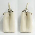 Louis Vuitton Capucines PM Flower Beads White Taurillon Leather Handbag 2-Way — view 4