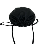 Loewe Vintage Anagram Logo Leather Drawstring Mini Shoulder Bag Pochette Black — view 4