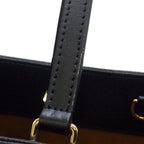 Louis Vuitton Tote on the Go MM Black Monogram Empreinte Leather Gold — view 8